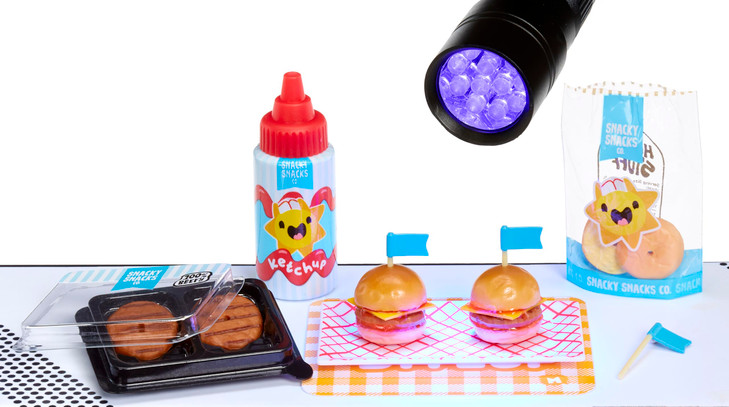 MGA's Miniverse Make It Mini Cafe Series 5 (3 Pack), Mini Collectibles - Mystery Blind Packaging, DIY, Resin Play, Replica Food, NOT Edible, Collecto