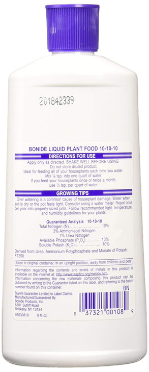 Liquid Plant Food 10-10-10
