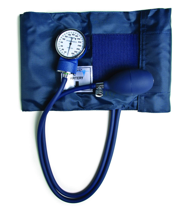 Lumiscope Professional Aneroid Sphygmomanometer with Nylon Child Cuff