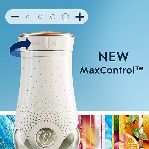 Glade PlugIns Air Freshener Warmer, Scented and Essential Oils for Home and Bathroom, Up to 70 Days on Low Setting, 2 Count