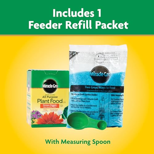 Miracle-Gro Water Soluble All Purpose Plant Food - Fertilizer For All Indoor or Outdoor Plants including Roses, Flowers, Vegetables, Houseplants, Tre