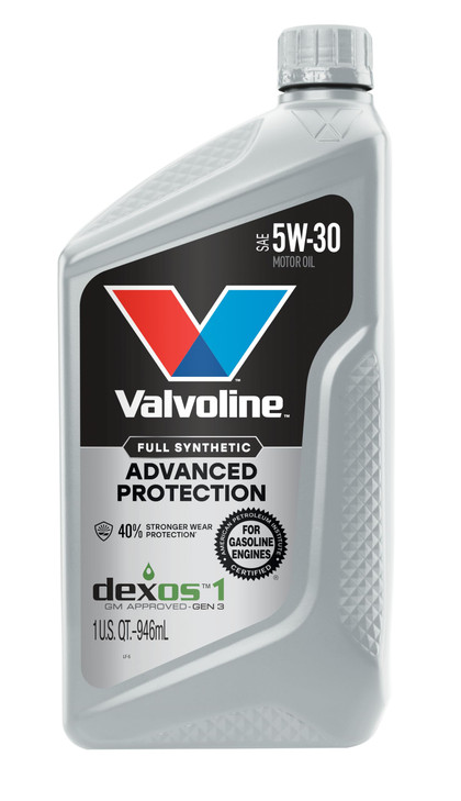 Valvoline Advanced Full Synthetic SAE 5W-30 Motor Oil 1 QT