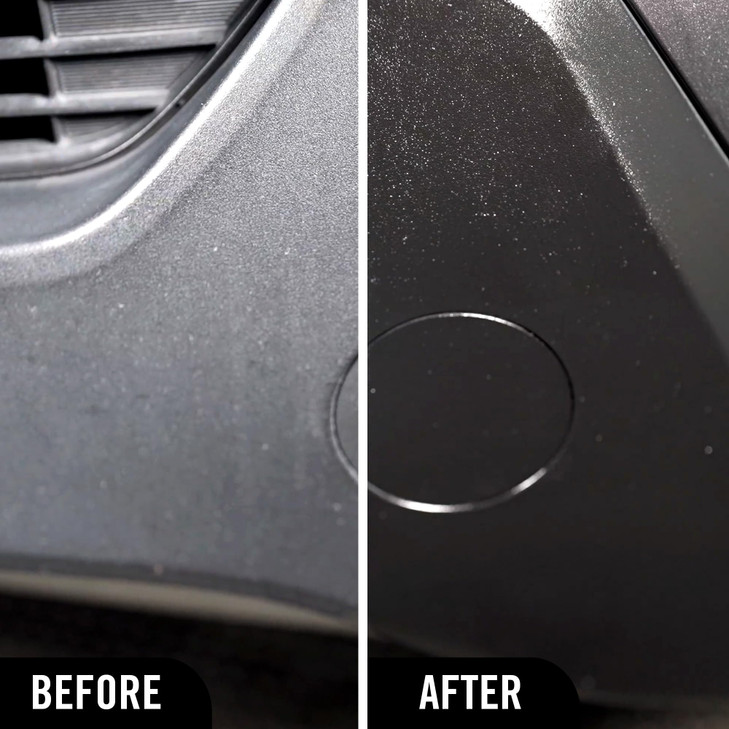 Turtle Wax Hybrid Solutions Graphene Acrylic Black Trim Restorer, Revives Exterior Car Plastic to Like New Condition, Won't Wash Off, Superior UV Pro