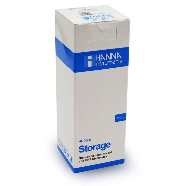 Hanna Instruments HI 70300M Storage Solution for pH/ORP Electrodes, 230mL Bottle