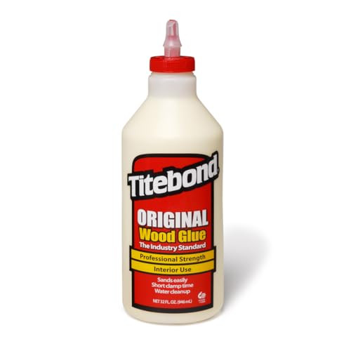 Titebond Original Wood Glue, 1-Quart #5065, Yellow