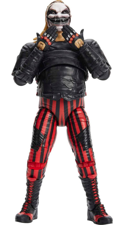 Mattel WWE Ultimate Edition Action Figure & Accessories Set, "The Fiend" Bray Wyatt 6-inch Collectible with 30 Articulation Points, Swappable Pieces