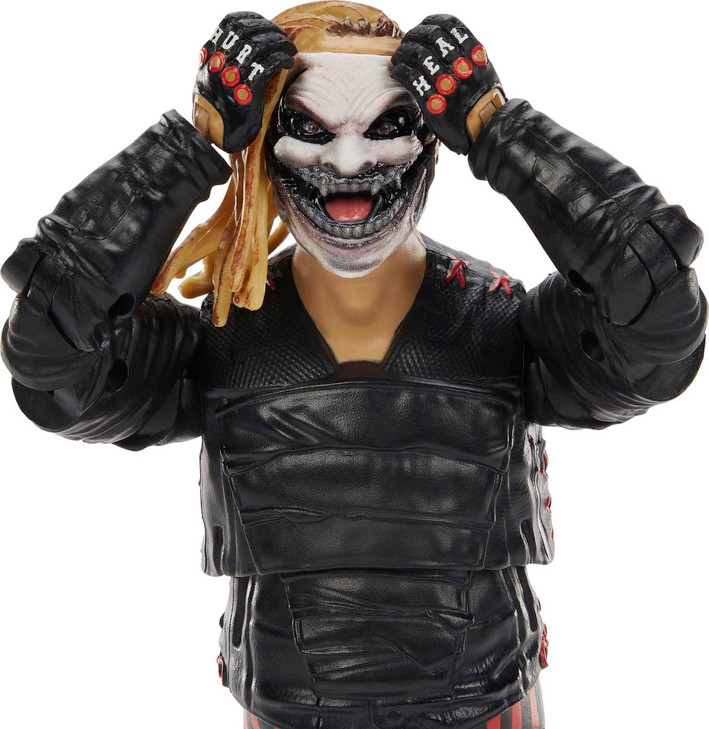 Mattel WWE Ultimate Edition Action Figure & Accessories Set, "The Fiend" Bray Wyatt 6-inch Collectible with 30 Articulation Points, Swappable Pieces
