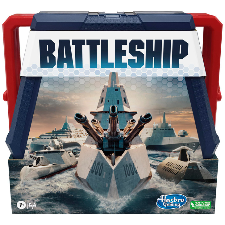 Hasbro Gaming Battleship Classic Board Game | Strategy Games for Kids and Adults | Ages 7+ | 2 Players | Fun Kids Games | Family Games
