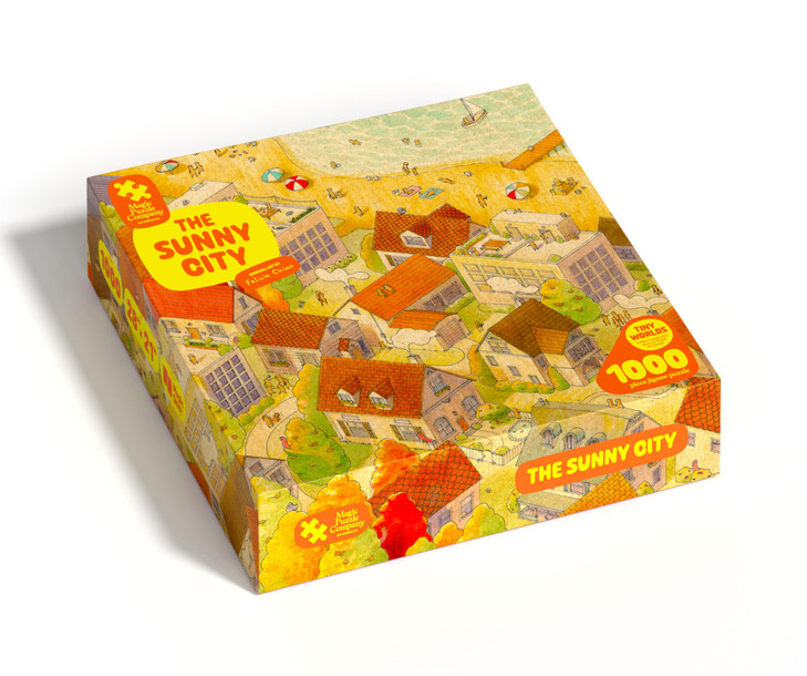 The Sunny City  1000-Piece Jigsaw Puzzle from The Magic Puzzle Company  Series One