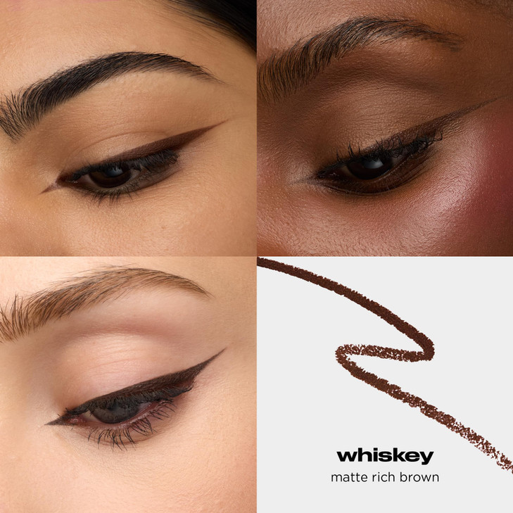 URBAN DECAY 24/7 Glide-On Waterproof Eyeliner Pencil - Smudge-Proof, Long-Lasting, Transfer-Proof, Up to 16HR Wear, Smooth No-Tug Formula, Whiskey (R