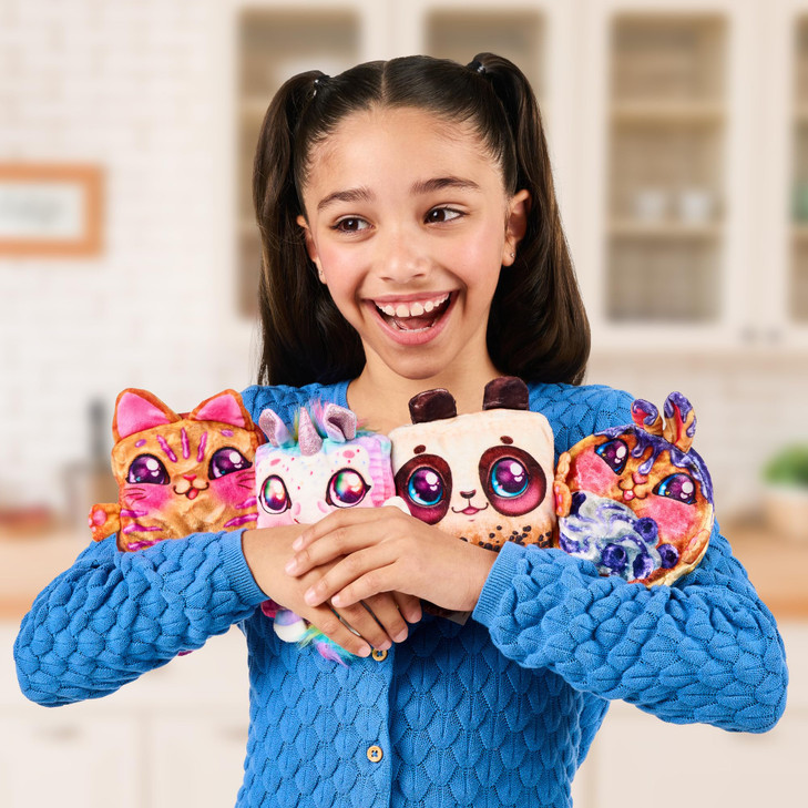 Cookeez Makery Toasty Treatz Toaster with Scented Plush - 2 Pack; Make A Soft and Squishy Surprise Plush Friend. Pop-in-Bread and See A Surprise Plus