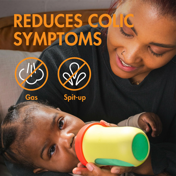Boon Nursh Bottles - Silicone Baby Bottles Help Ease Colic Symptoms - Reusable Food-Grade Silicone Pouches with Polypropylene Shell - Medium Flow - 8