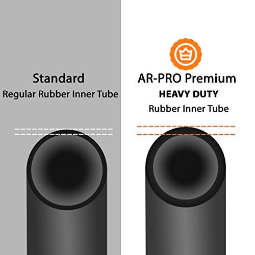 AR-PRO (2 PACK) 2.80/2.50-4 Inner Tube for Hand Trucks, Utility Cart, Lawn Mowers, Wheelbarrows, Dollys, Scooters, Replacement 2.80-4 2.50-4 Tire Inn