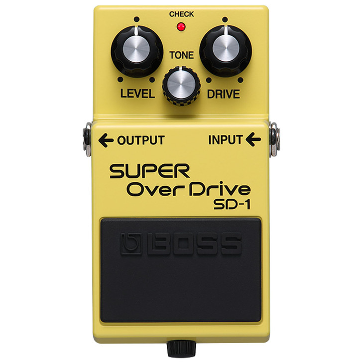 BOSS SD-1 SUPER Overdrive | Compact Overdrive Pedal | Genre-Defining Sound & Feel | Unique Clipping Circuitry Produces Tube-Like Characteristics | Dy