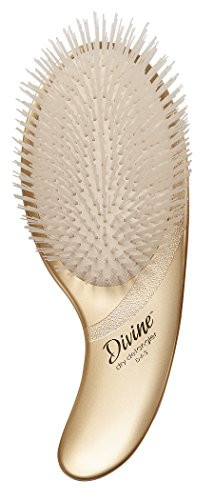Olivia Garden Divine Paddle Brush for Women and Men - Professional Hair Brush for Thick and Fine Hair - Ideal for Straight, Wavy, and Curly Hair - Er