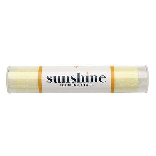 Sunshine 5 Polishing Cloths Jewelry Cleaner Tube Silver Brass Gold Copper