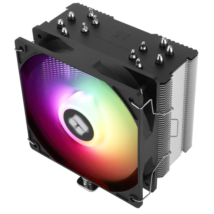 Thermalright Burst Assassin 120 SE ARGB CPU Cooler, 6 Heat Pipes Heatsink Cooler, 12cm PWM Fan CPU Air Cooler, AGHP Technology, for Intel LGA1851/170