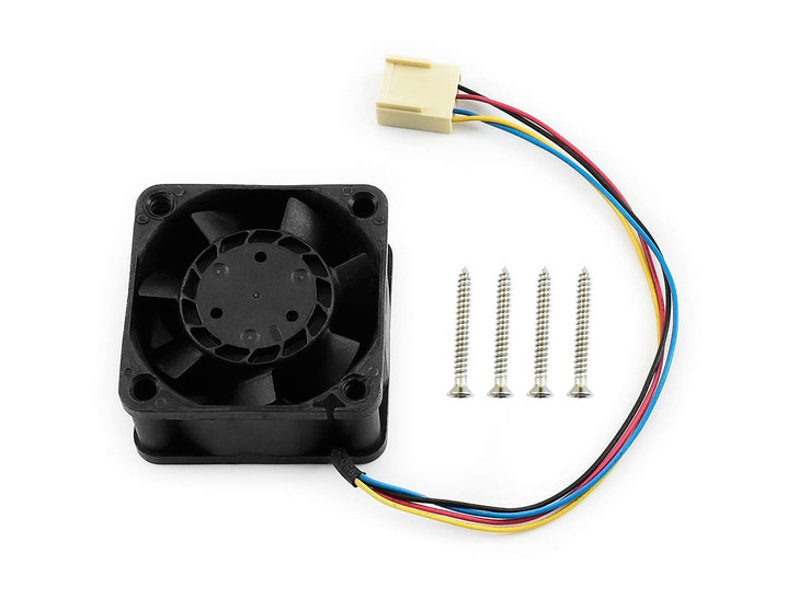 Dedicated DC 5V Cooling Fan Compatible with NVIDIA Jetson Nano Developer Kit and B01 Version PWM Speed Adjustment Strong Cooling Air Fan 40mm×40mm×20