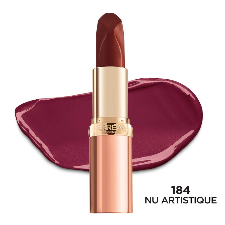 L'Oreal Paris Colour Riche Les Nus Lipstick, Nu Artistique, 0.13 Oz.