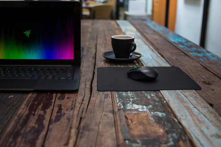 Razer Goliathus Speed (Small) Gaming Mousepad: Smooth Gaming Mat - Anti-Slip Rubber Base - Portable Cloth Design - Anti-Fraying Stitched Frame - Stea