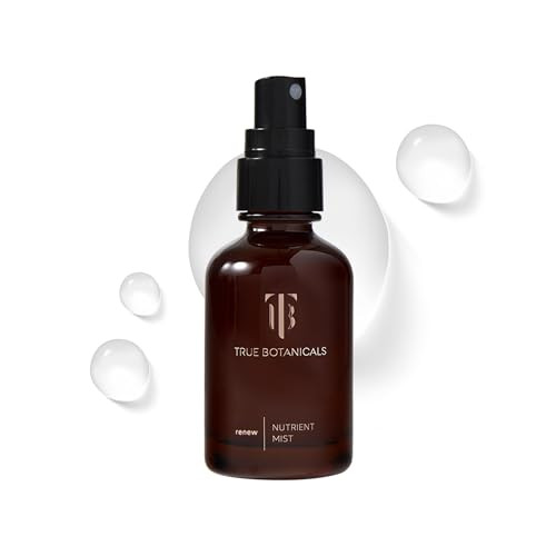 True Botanicals Renew Nutrient Mist | Deeply Hydrates & Refreshes On the Go |Dermatologist Tested, Non-Toxic, Hypoallergenic, Vegan, MADESAFE Certfie