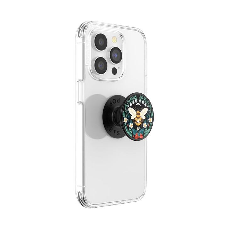 PopSockets Adhesive Phone Grip, Holder, Phone Stand, Bee - Bee Boho