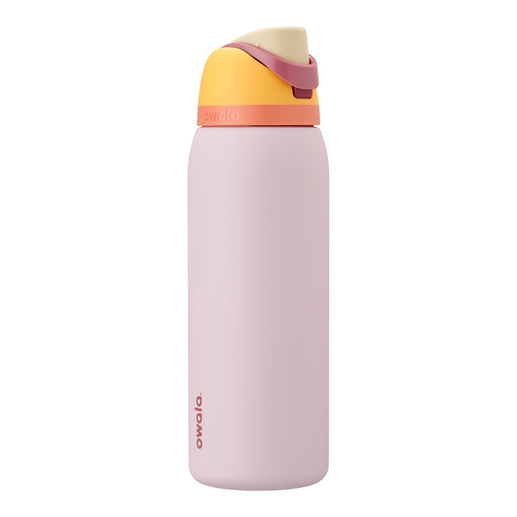 Owala FreeSip Insulated Stainless Steel Water Bottle with Straw for Sports and Travel, BPA-Free Sports Water Bottle, 40 oz, Candy Store