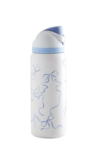Owala Tied And True Blue Bows 32 Oz Freesip UO Exclusive