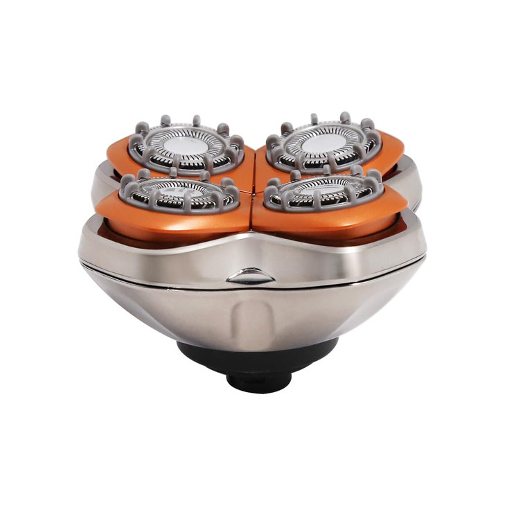 Skull shaver Rugged 4 Head Replacement Blade; Gives Stubble Look; Compatible with SS shavers