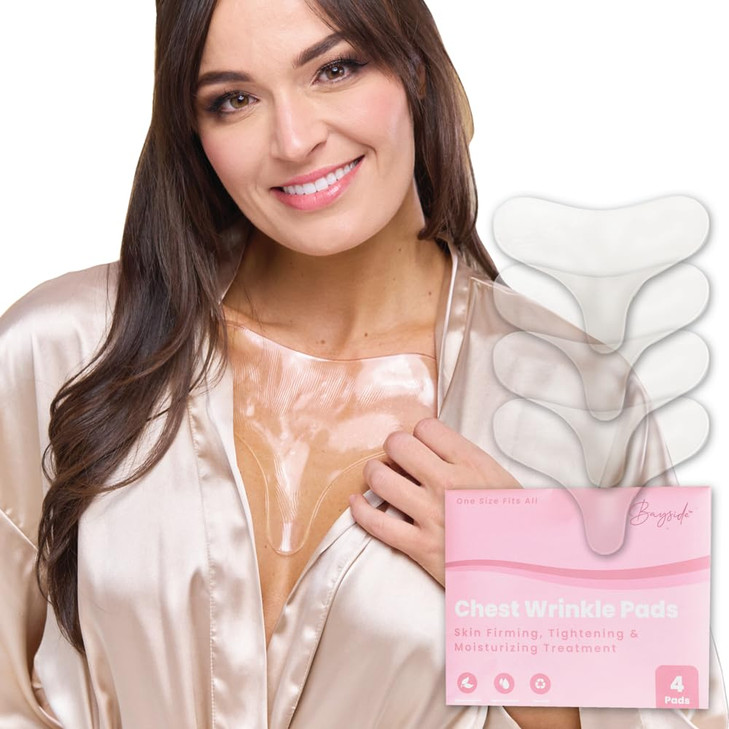 Chest Wrinkle Patches Reusable | Anti-Aging Patches for Fine Lines | Long-Lasting Wrinkle Pads for a Youthful Appearance | Skin-Safe Chest Care Solut