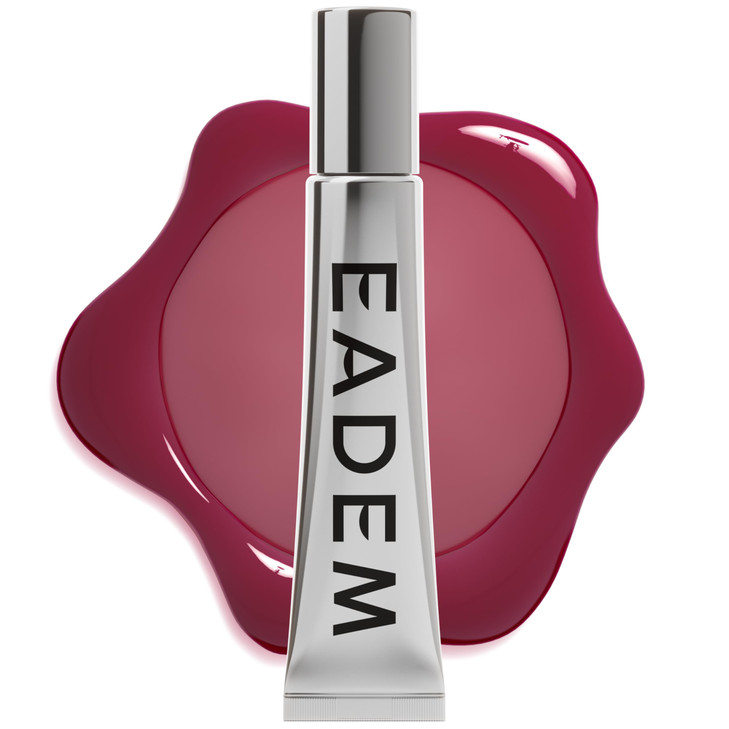 EADEM Le Chouchou Lip Softening Balm, Lip Gloss for Women, Lip Plumper & Lip Mask, Overnight Hydrating & Moisturizing Luxury Lip Balm, 0.5 oz, Bissap