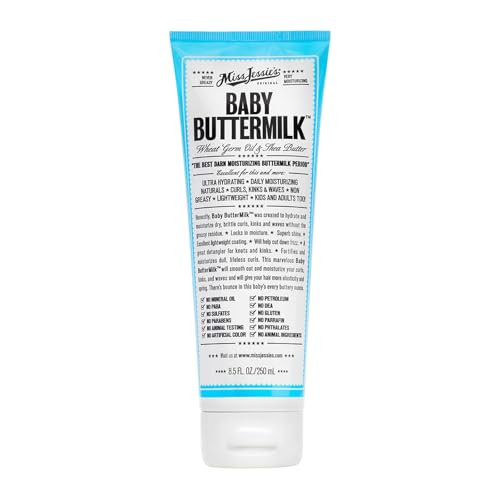 Miss Jessie's Baby Buttermilk 8.5 oz Cream: Unisex, Hydrating, Lightweight Moisturizer for Dry Skin