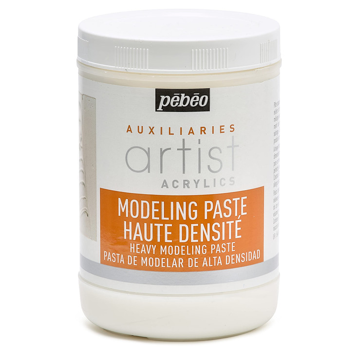 Artist Acrylics Auxiliaries Heavy Modeling Paste, 1-Liter