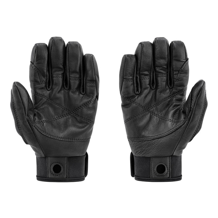 PETZL CORDEX Lightweight Belay/Rappel Gloves - Black, Small