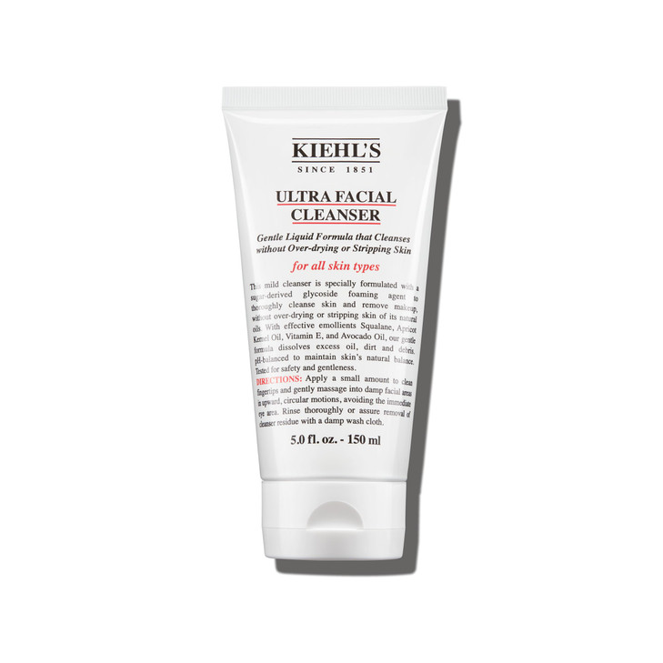 Kiehl's Ultra Facial Cleanser, Lightweight Foamy Facial Cleanser, Enriched Formula that Replenishes Skin Barrier, Gently Exfoliates and Moisturizes,