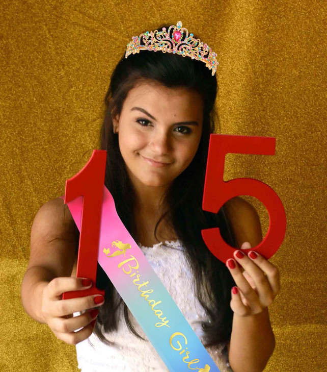 Queen Crowns for Women Birthday Crystal Tiara Sash Set Rhinestone Hair Headband Happy Party Decorations Princess Accessories Girls Gifts Outfit Kits