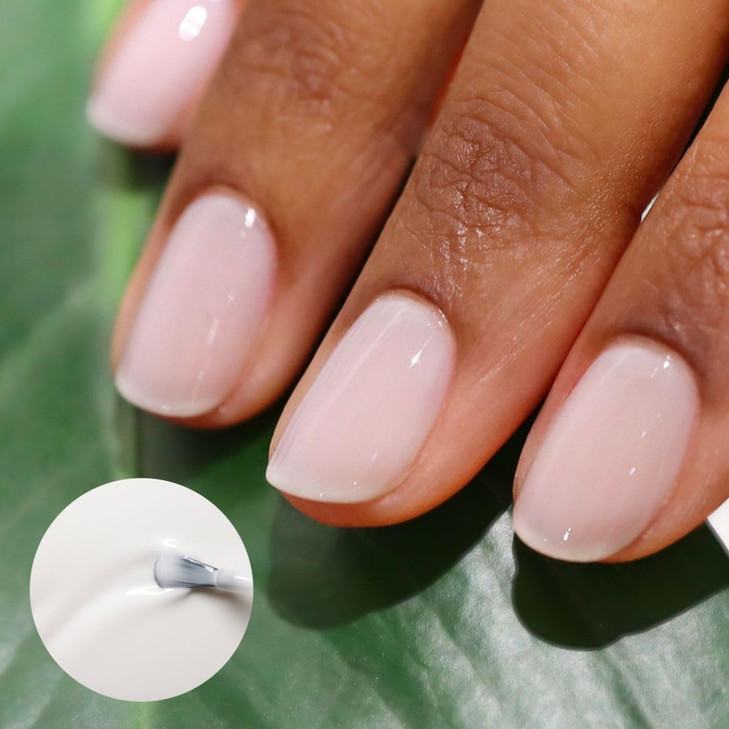 Manucurist  Green Flash LED Gel Nail Polish  Vegan  12-Free, Plant-Based (61%) Gel Polish  Made in France  0.5 fl oz (MILKY WHITE)