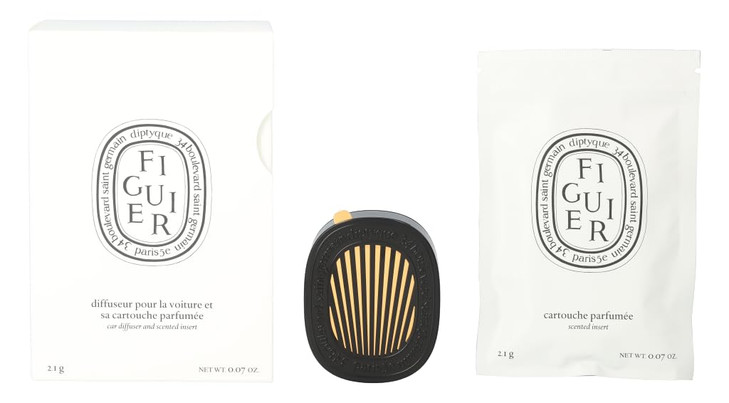 Diptyque - Car Diffuser and Figuier Scented Insert 0.07 oz