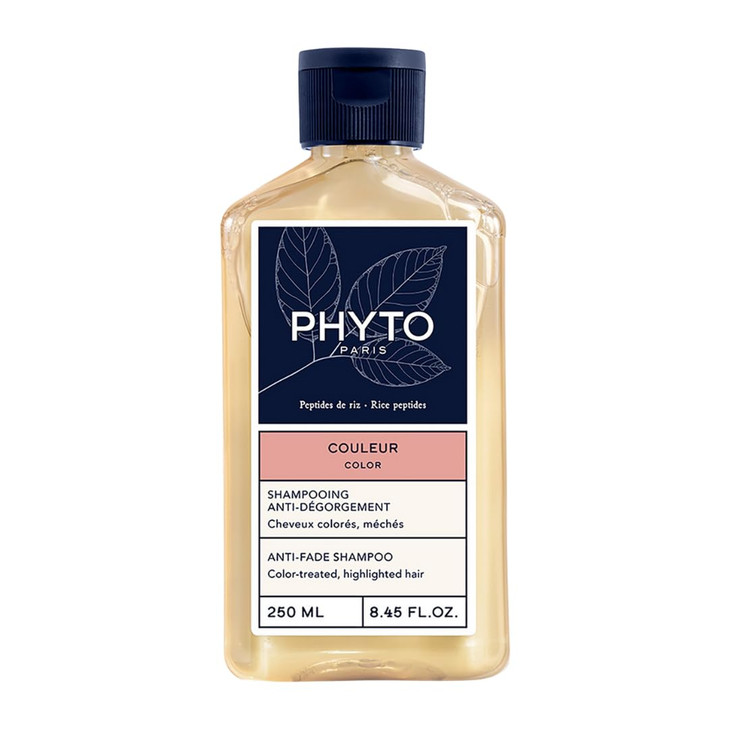 PHYTO COLOR Anti-fade Shampoo, Sulfate Free Shampoo For Color Treated Hair, Protects Color Intensity, 8.45 fl.oz.