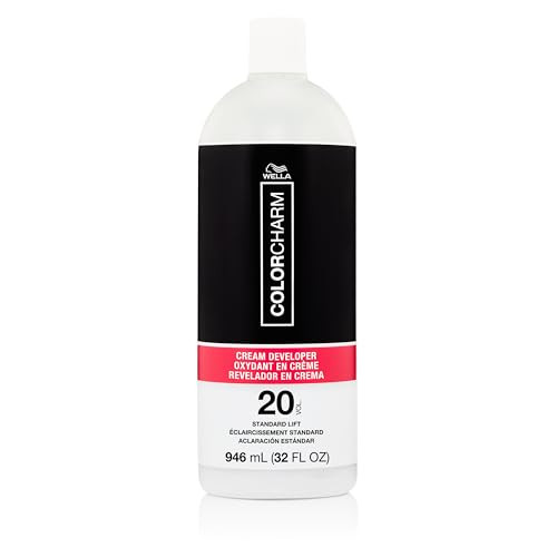 COLORCHARM Cream Hair Color Developer | 20 Volume | For Optimal Gray Blending and Rich Multi-Dimensional End Results | 32 Fl Oz