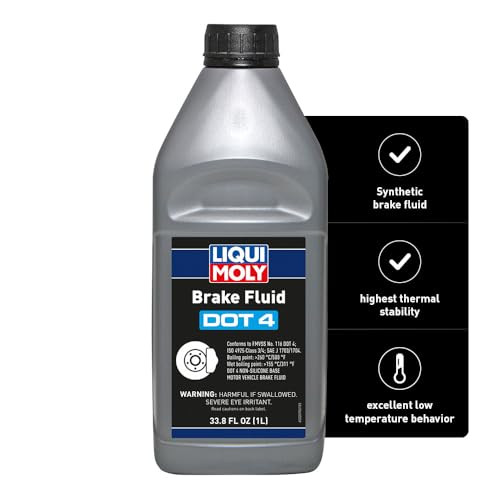 LIQUI MOLY DOT 4 Brake Fluid, 1 Liter (Pack of 1)