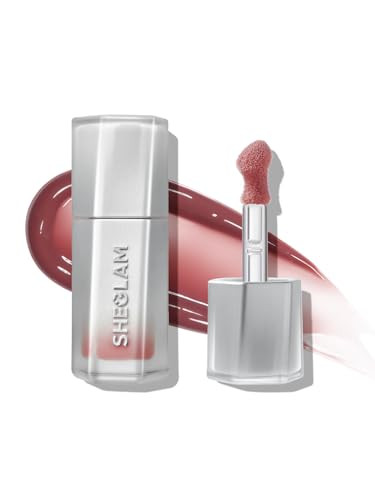 SHEGLAM Glass Lock Air Gloss High Shine Finish Moisturizing Lip Gloss-Strawberry Milk