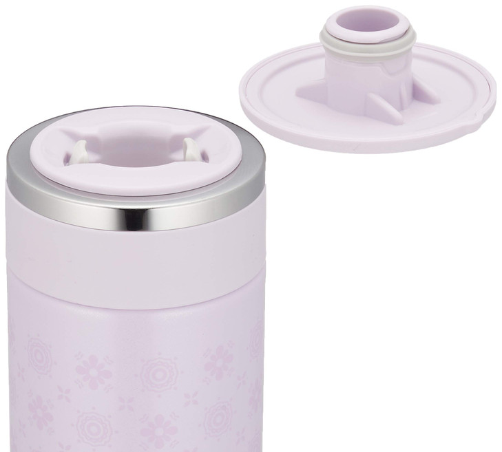 Zojirushi SM-ED20-VP Water Bottle, Direct Drinking Stainless Steel Mug, 7.8 fl oz (200 ml), Pearl Lavender