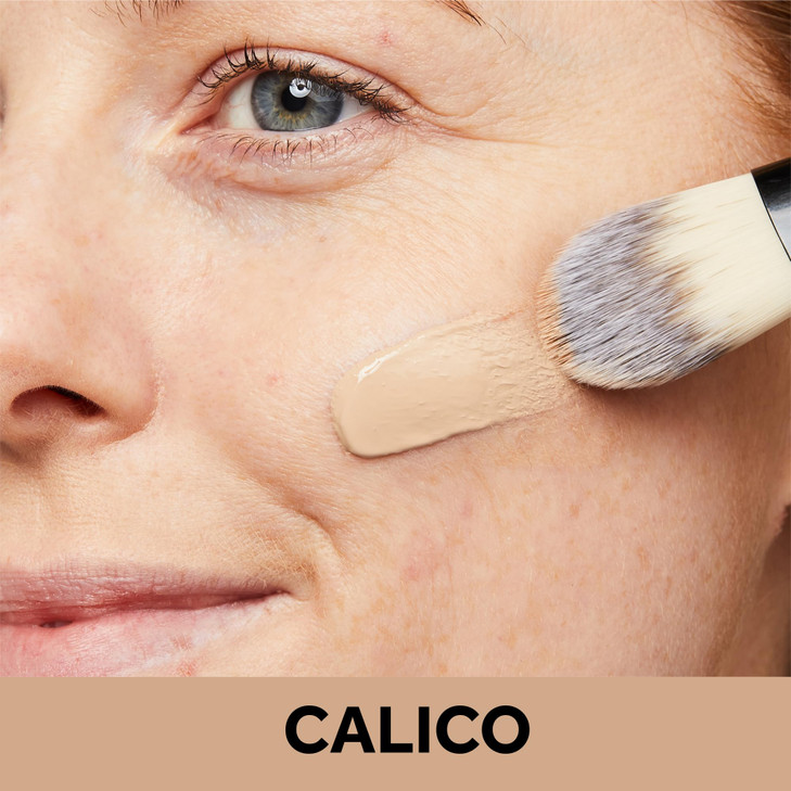 No7 Protect & Perfect Advanced All in One Foundation - Calico - Age Defying Foundation Makeup with SPF 50 - Makeup Base Cream Helps to Reduces Rednes