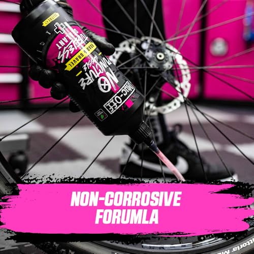 Muc-Off Road & Gravel Tubeless Sealant, 500ml - Tire Sealant for Bicycle Puncture Repair - Durable for Road, Gravel, Commuter and XC Bikes