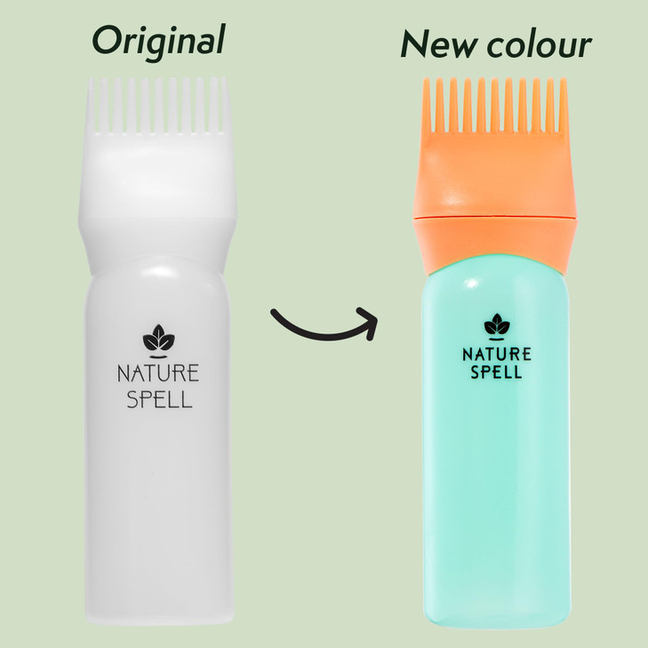 Nature Spell Rosemary Oil For Hair Growth With Root Comb Applicator, Pre-Diluted Hair & Scalp Oil Nourishes Dry, Damaged Hair, For Women & Men, 5.07