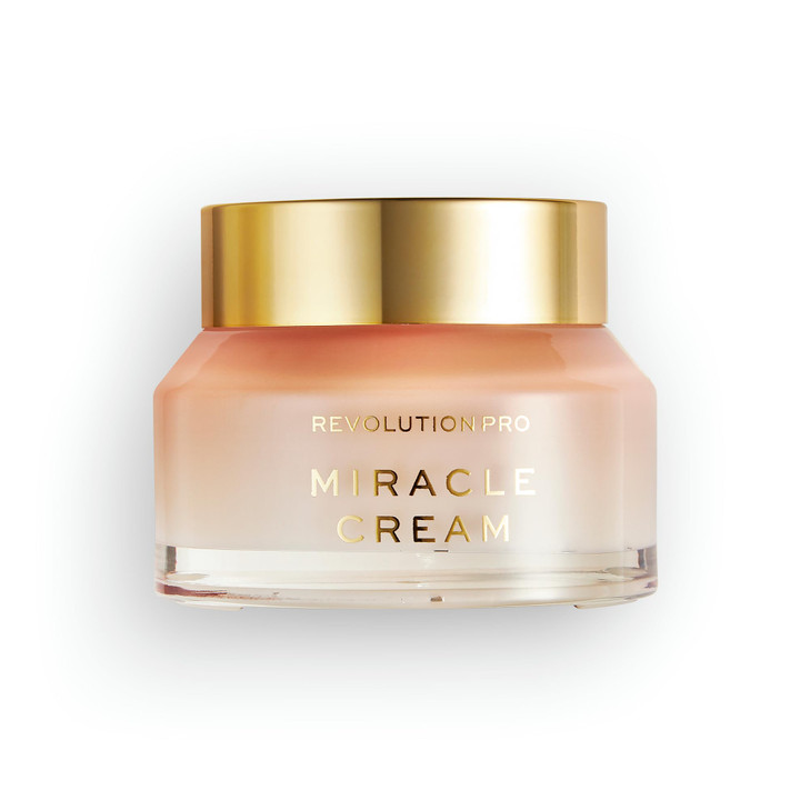 Revolution Beauty London, Pro Miracle Cream, Hydrating & Moisturizing Face Cream, Helps Dullness with Hyaluronic Acid & Niacinamide, 3.38 oz
