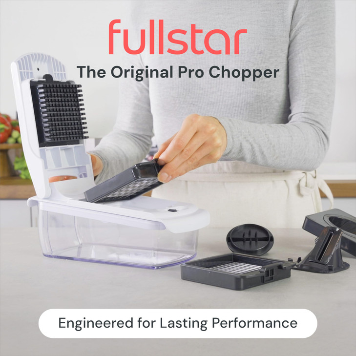 Fullstar The Original Pro Chopper - Vegetable Chopper and Dicer, Food Chopper with Container, Fruit Cutter, Kitchen Gadgets & Gifts, Home Essentials