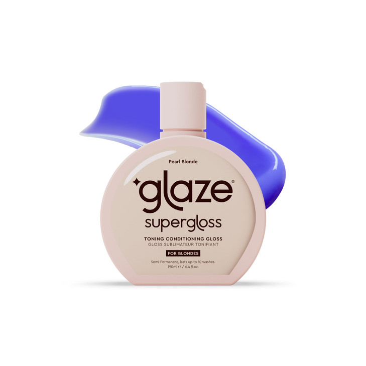 Glaze Supergloss Color Conditioning Gloss  Hydrating Semi-Permanent Color Hair Gloss & Shine Boost  Color Depositing Mask - Vegan, Cruelty-Free  6