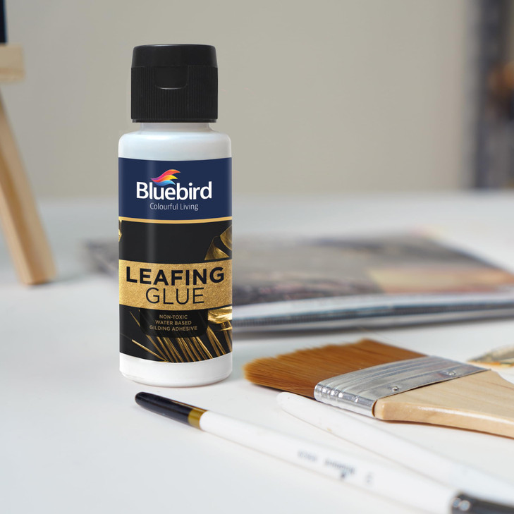 Bluebird Gold Leaf Adhesive 3.38 Fl Oz / 100ml Gilding Adhesive, Leafing Glue for Art and Craft